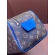 Louis Vuitton King Size Toiletry Bag Monogram Canvas M47528 Blue High