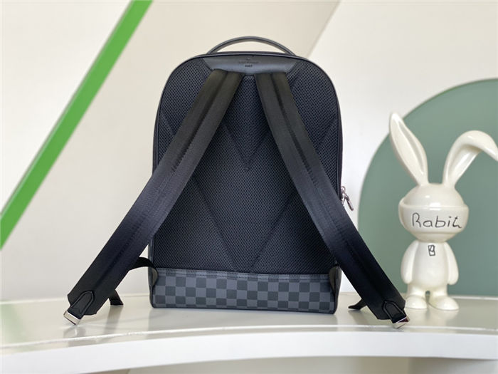 Louis Vuitton Avenue Backpack Damier Graphite coated canvas N40499 High