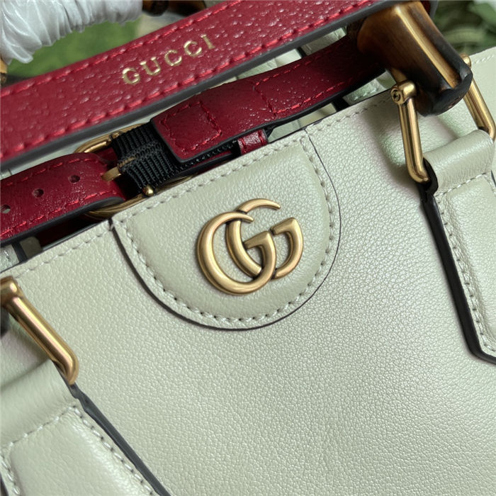 Gucci Diana Small Tote bag Leather 750396 White High