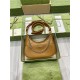 Aphrodite small shoulder bag 731817 Leather Brown High