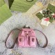 Gucci BAMBOO SMALL BACKPACK 702101 Leather Pink High