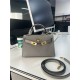 Hermes Kelly Mini II Bag Epsom Leather WAX Silver/Gold Metal Gris Meyer High