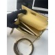 Hermes Kelly Mini II Bag Epsom Leather WAX Silver/Gold Metal Jaune Poussin High