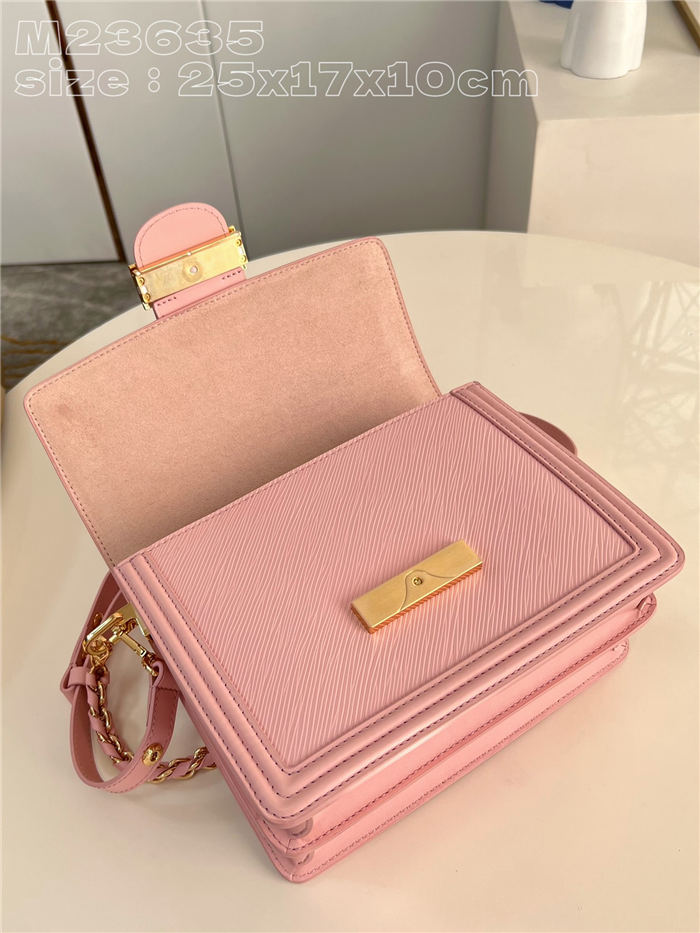 Louis Vuitton DAUPHINE MM Epi M23635 Pink High