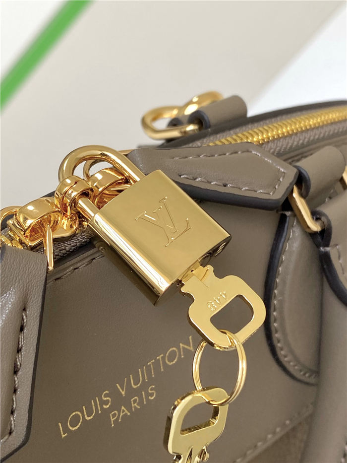 Louis Vuitton Lock It MM Taurillon leather smooth calfskin M22927 High