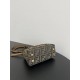 Fendi By The Way Mini Boston bag fabric Brown High