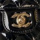 Chanel FLAP BAG & STAR COIN PURSE AS4648 Calfskin & Gold-Tone Metal Black A