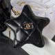 Chanel MINI FLAP BAG & STAR COIN PURSE AS4647 Calfskin & Gold-Tone Metal Black A