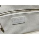 SMALL Dior BOOK TOTE Macrocannage Calfskin Beige High