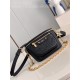 Louis Vuitton Mini Bumbag Monogram Empreinte embossed supple grained cowhide leather M82208 Black High