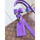 Louis Vuitton Keepall Bandoulière 50 Monogram Macassar M46775 Purple High