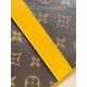 Louis Vuitton Keepall Bandoulière 50 Monogram Macassar M46771 Yellow High