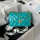 Chanel MINI FLAP BAG Calfskin & Gold-Tone Metal AS2615 Green A