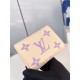 Louis Vuitton CLÉA WALLET Monogram Empreinte M80151 Purple High