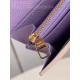 Louis Vuitton SARAH WALLET Monogram Empreinte M81049 Purple High