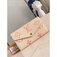 Louis Vuitton SARAH WALLET Monogram Empreinte M81049 Chocolate High