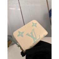 Louis Vuitton ZIPPY COIN PURSE Monogram Empreinte M60574 Green High