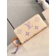 Louis Vuitton ZIPPY WALLET Monogram Empreinte M69794 Purple High