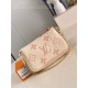 Louis Vuitton MINI POCHETTE ACCESSOIRES Monogram Empreinte M58009 Chocolate High