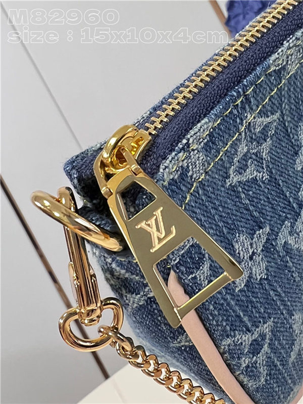 Louis Vuitton MINI POCHETTE ACCESSOIRES M82960 Denim High