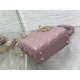 MINI LADY Dior BAG Cannage Lambskin Gold Metal Pink High