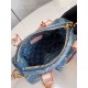 Louis Vuitton NANO SPEEDY Monogram jacquard denim Blue M82950 High