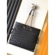 LE POCHON SHOPPING BAG IN QUILTED LAMBSKIN High