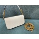 Valentino Garavani MINILOCO Crossbody Bag Calfskin Leather White High