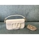 Valentino Garavani MINILOCO Crossbody Bag Calfskin Leather White-White High