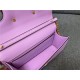 Valentino Garavani MINILOCO Crossbody Bag Calfskin Leather Lilac High