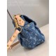 Louis Vuitton Sunset Handbag Monogram Denim canvas M46829 High