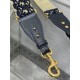 SHOULDER STRAP Dior Oblique Embroidered Blue High