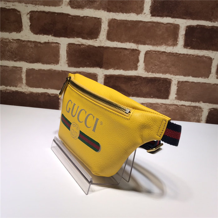 Gucci Belt Bag 527792 Yellow High