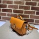 Gucci PETITE GG MINI SHOULDER BAG 739722 Leather Orange High