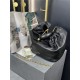 Squeeze bag MEDIUM in nappa lambskin Black High