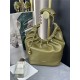 Squeeze bag MEDIUM in nappa lambskin Olive High