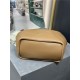 Squeeze bag MEDIUM in nappa lambskin Oak High