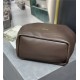 Squeeze bag SMALL in nappa lambskin Chocolate High