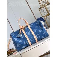 Louis Vuitton Keepall Bandoulière 45 Monogram Denim M24315 High