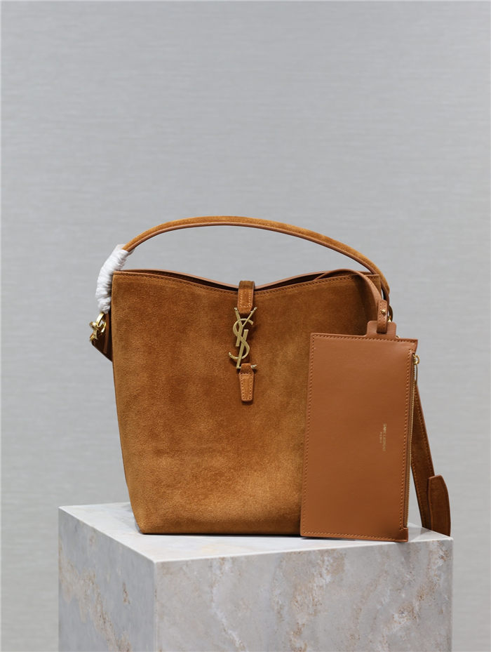 LE 37 IN SUEDE BUCKET BAG High