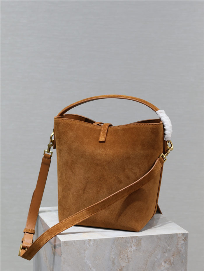 LE 37 IN SUEDE BUCKET BAG High