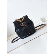 Chanel 19 BACKPACK AS4223 Lambskin Black A