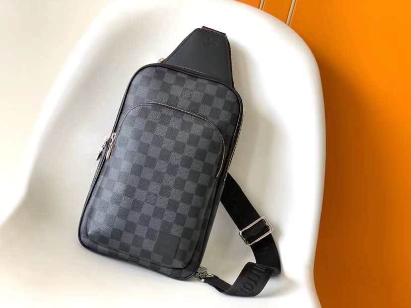 Louis Vuitton AVENUE SLING BAG NM Damier Graphite N45302 High