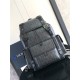 Dior Hit The Road Backpack Large CD Diamond Canvas Black High