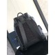 Dior Hit The Road Backpack Large CD Diamond Canvas Black High