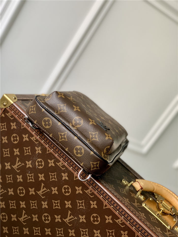 Louis Vuitton AVENUE SLING BAG NM Monogram Macassar M46327 High