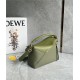 Small Puzzle bag in classic calfskin Green High