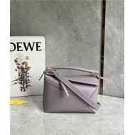 Small Puzzle bag in classic calfskin Pale Purple High