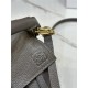 Mini Puzzle bag in soft grained calfskin Dark Grey High