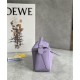 Mini Puzzle bag in soft grained calfskin Purple High